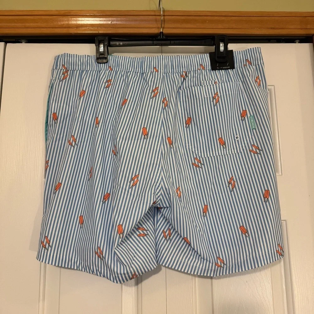 Bonobos‎ Mens Size XL Swim Trunks Board Shorts Blue Popsicle Print 7